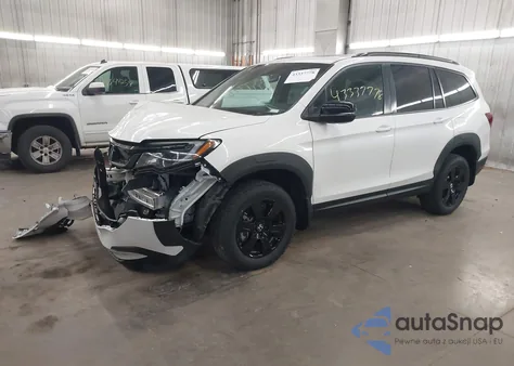 2022 Honda Pilot Awd Trailsport из США, поврежденный, VIN 5FNYF6H82NB099976